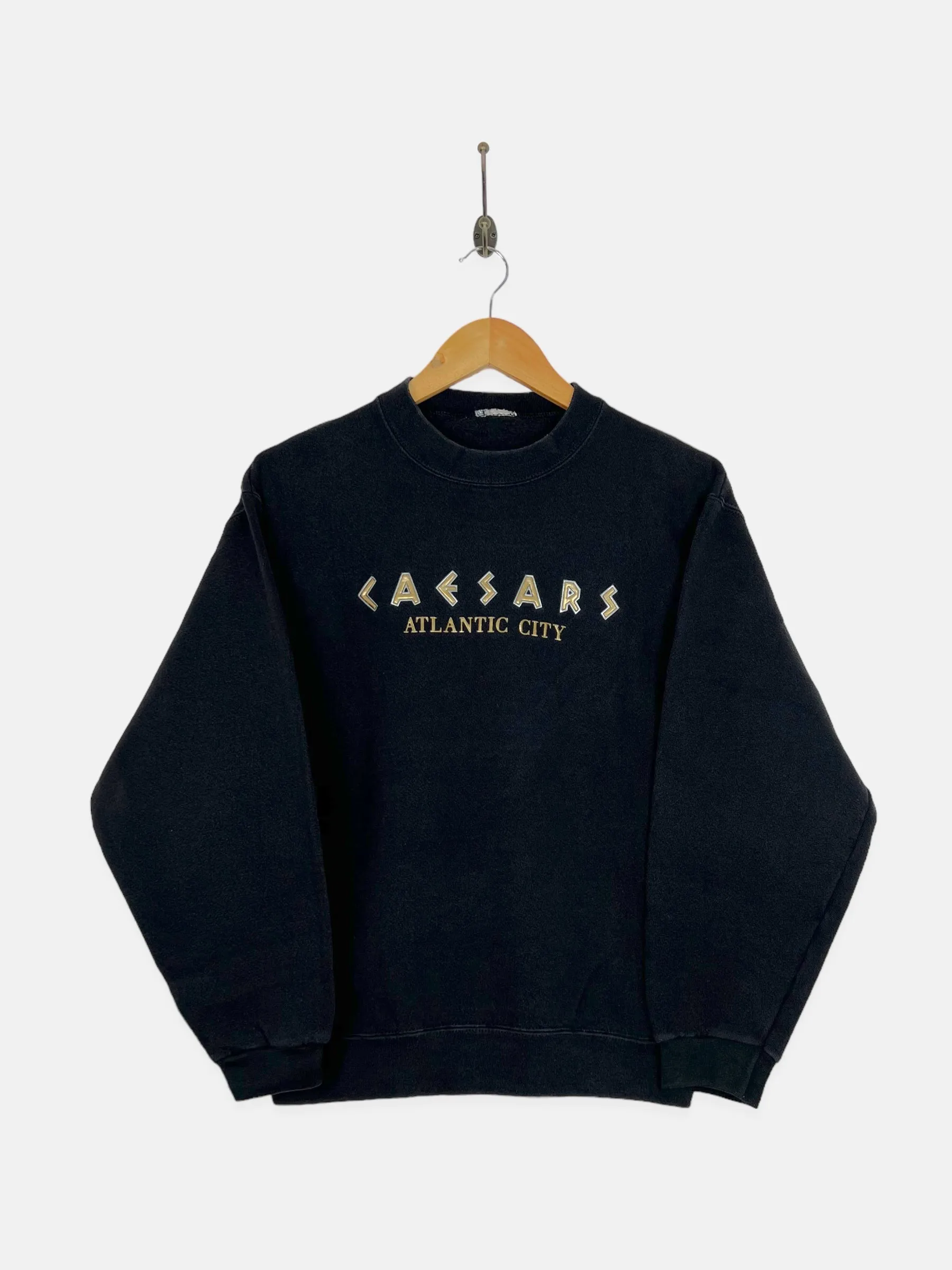 90's Caesars Atlantic City Embroidered Vintage Sweatshirt Size 6