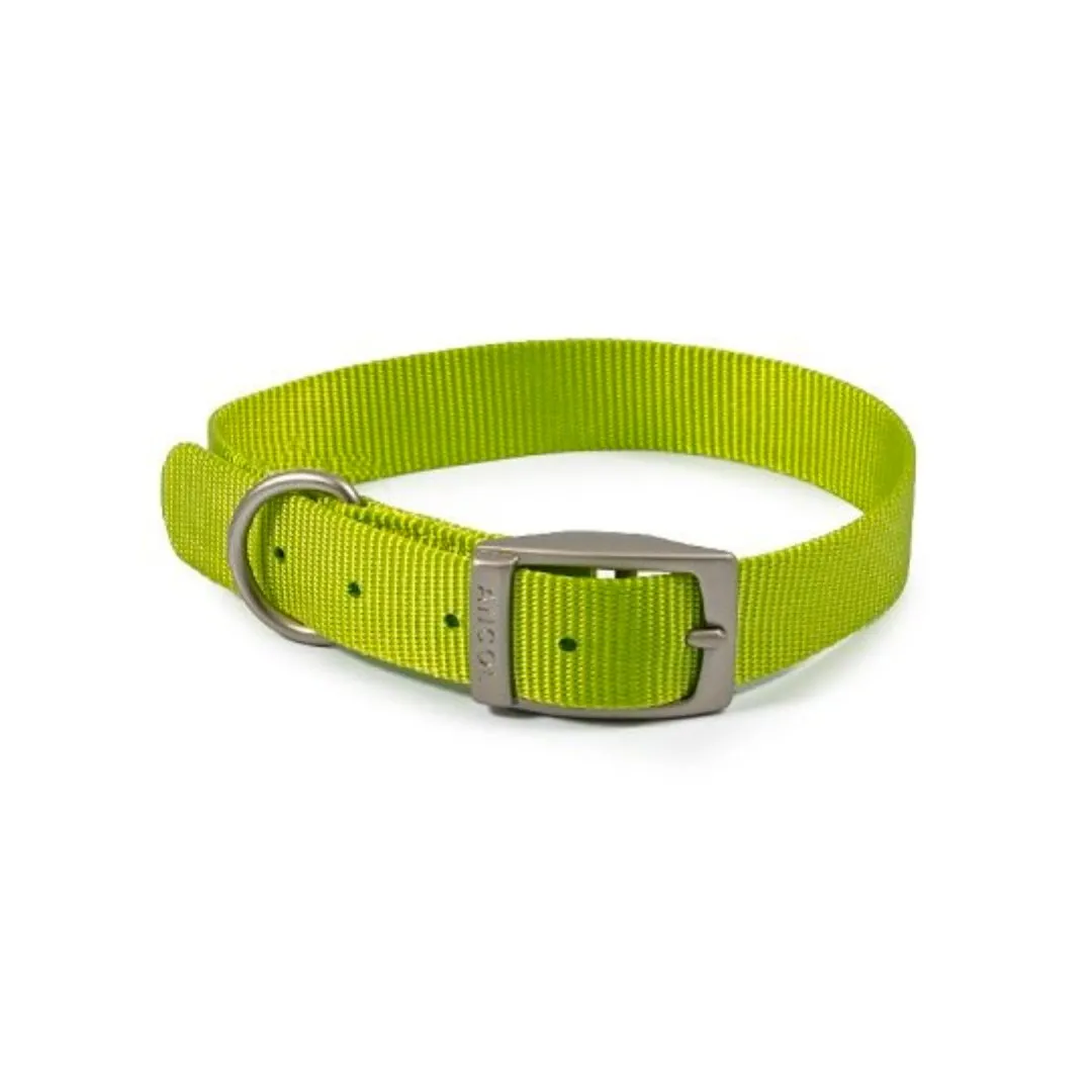 Ancol Viva Buckle Collar Lime