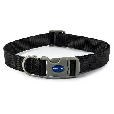 Ancol Viva Quick Fit Black Collar