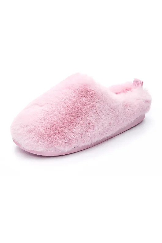 Ariana Luxury Faux Fur Mule Slippers