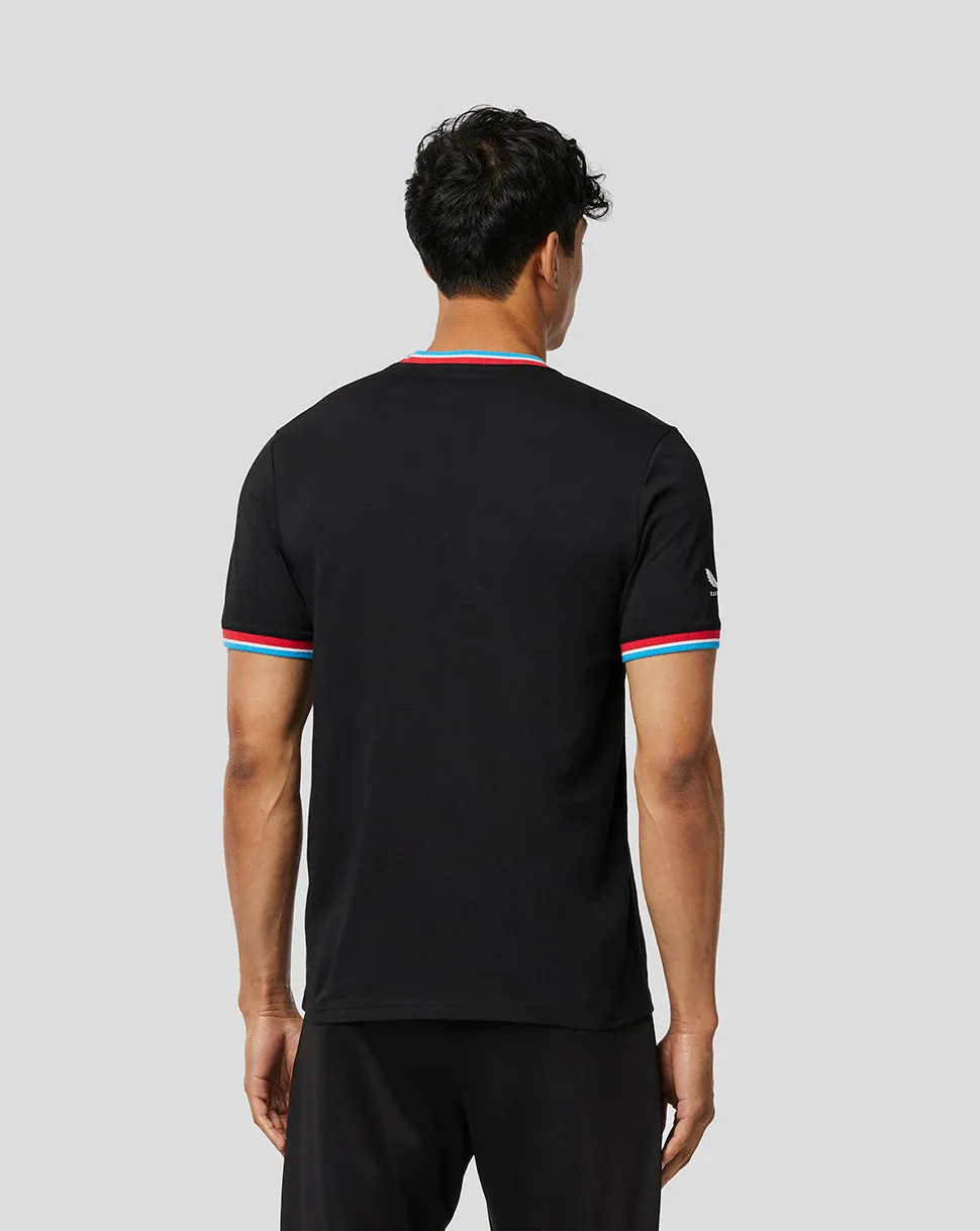Black Le Mans Cotton Tee