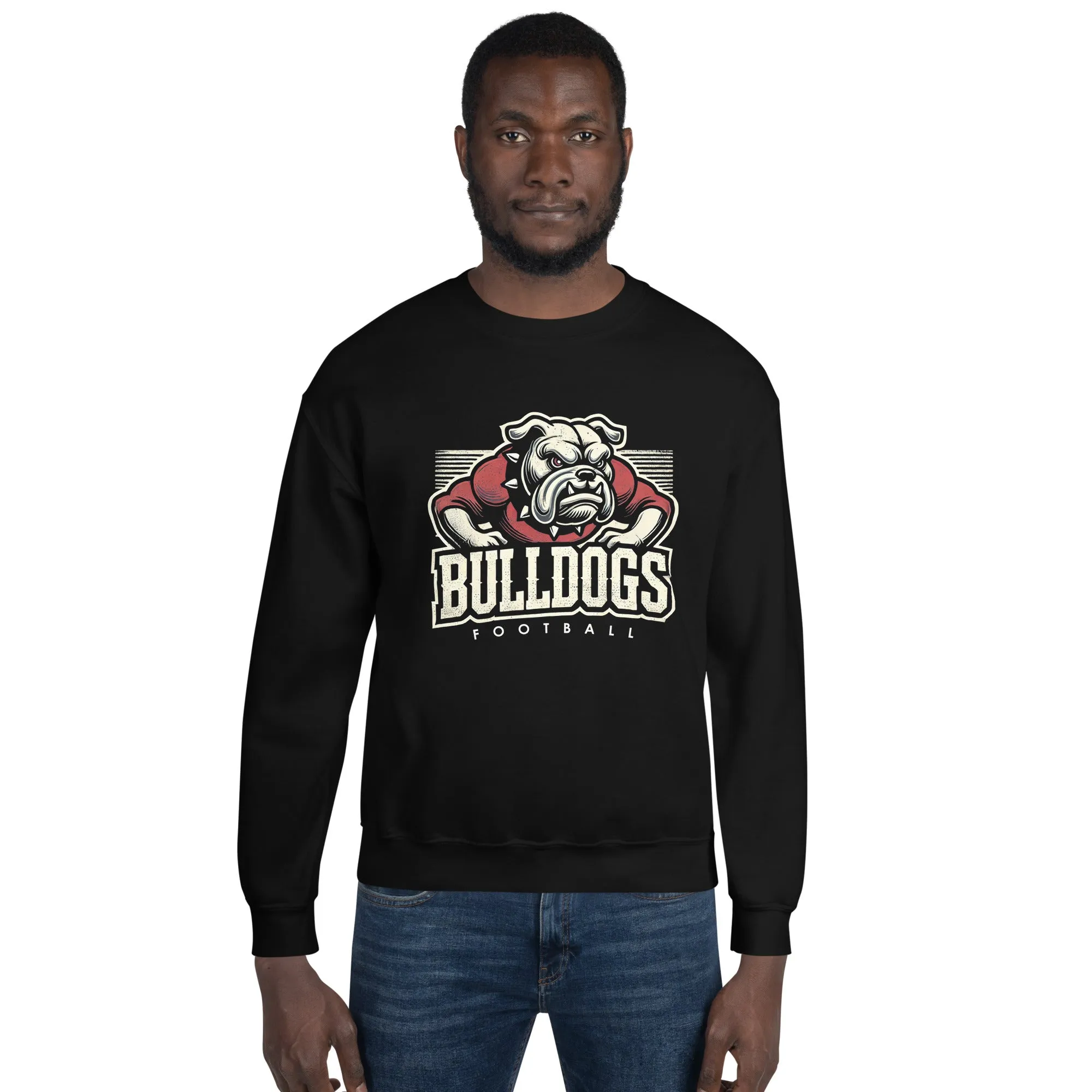 Bulldogs Retro Vintage 80s Sweatshirt