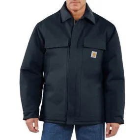 Carhartt Medium Regular Dark Navy Arctic Quilt-Lined 12 Ounce Cotton Duck Traditional Coat