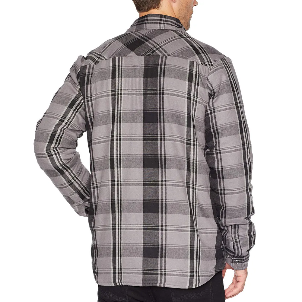 Dickies Men's TJ200 Modern Fit Sherpa Lined Snap Front Plaid Jacket