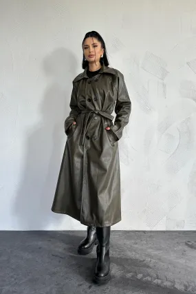 ELS Reglan Sleeve Trench Coat - Khaki - Esplugas de Llobregat