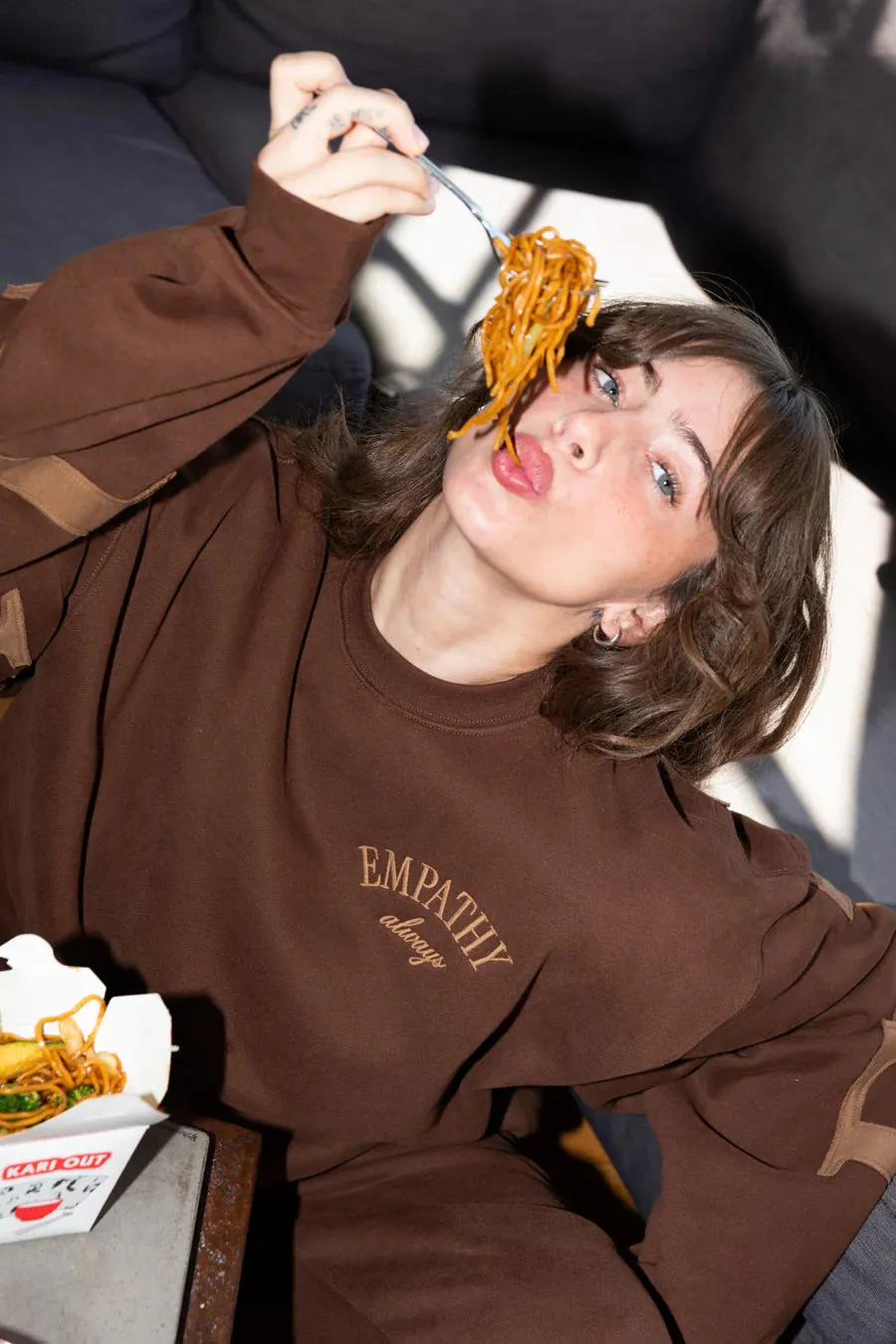 Empathy Always® Crewneck Sweatshirt | Espresso