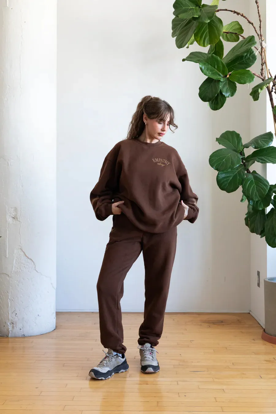 Empathy Always® Crewneck Sweatshirt | Espresso