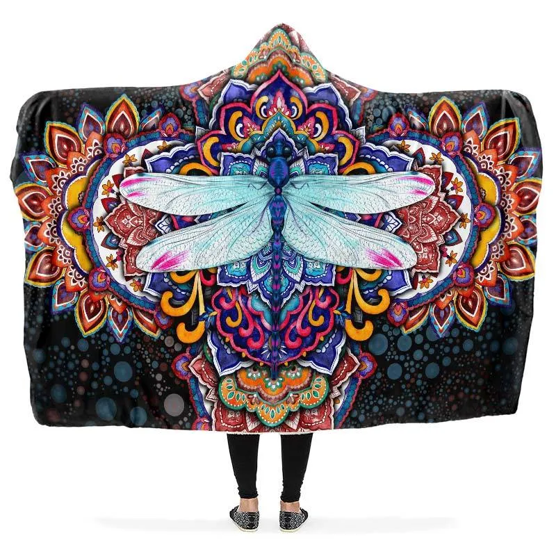 Ethnic Dragonfly Mandala