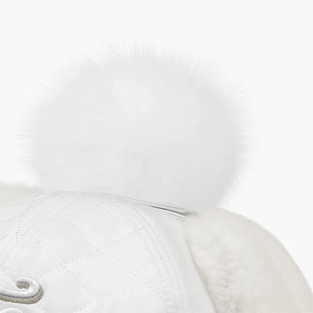 Fairliar Quilted Ear Muff Golf Cap 2024 Women