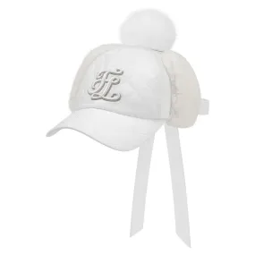 Fairliar Quilted Ear Muff Golf Cap 2024 Women