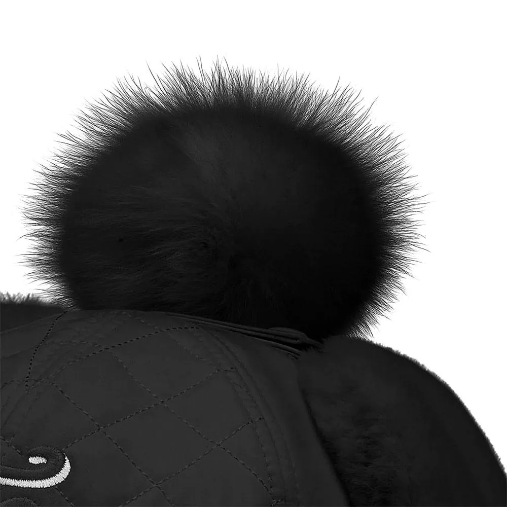 Fairliar Quilted Ear Muff Golf Cap 2024 Women