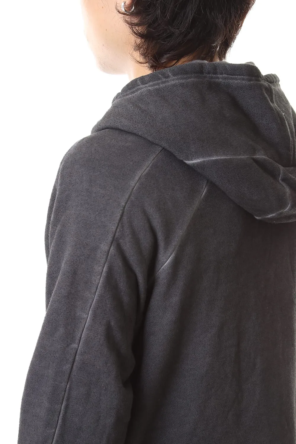 Fleece cold dyed Parka - ST101-0049A Charcoal