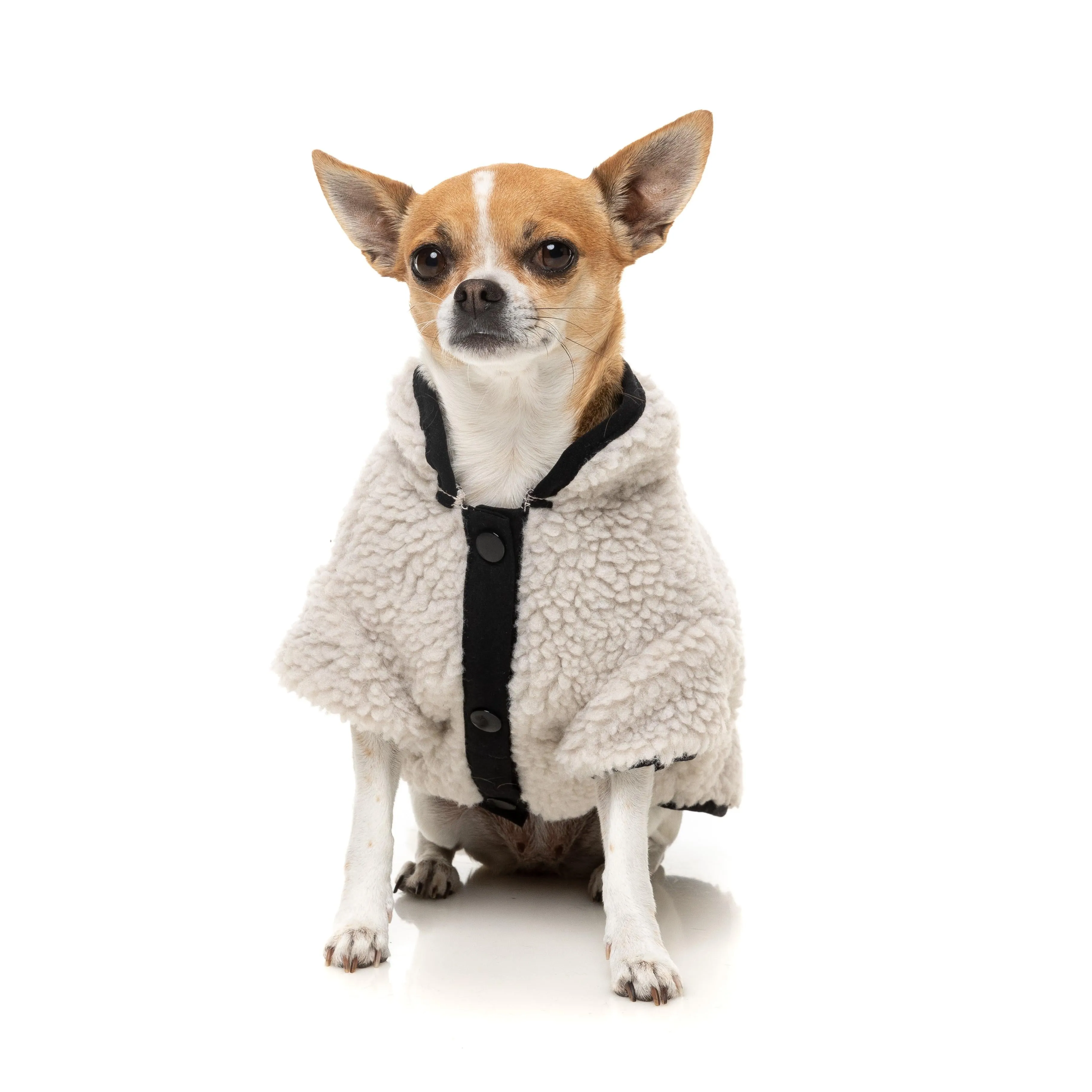 FuzzYard Dog Apparel Jacket Basecamp Stone Size 4