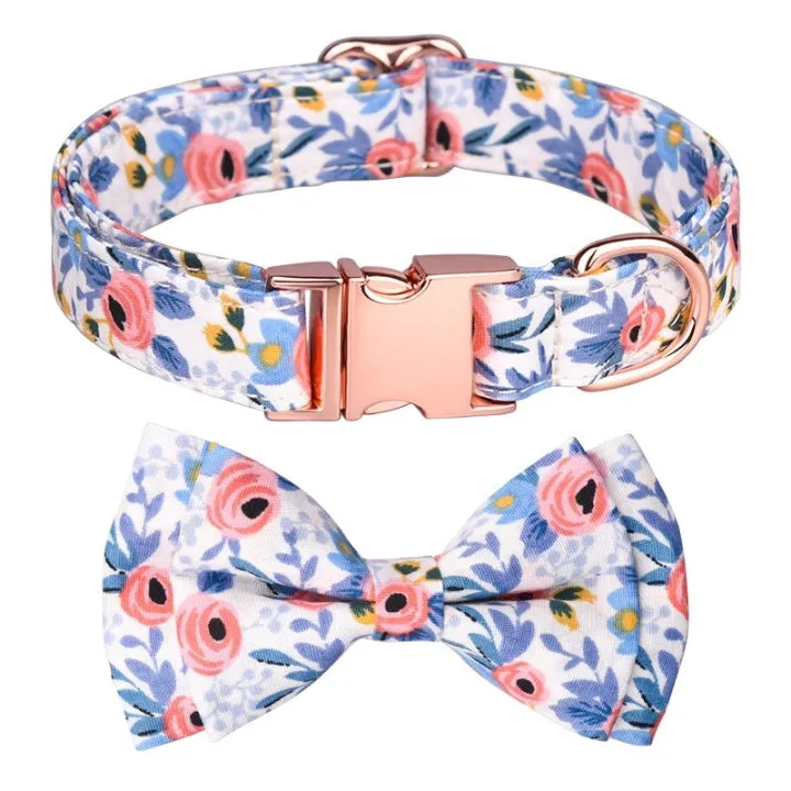Garden flower pet collar dog collar