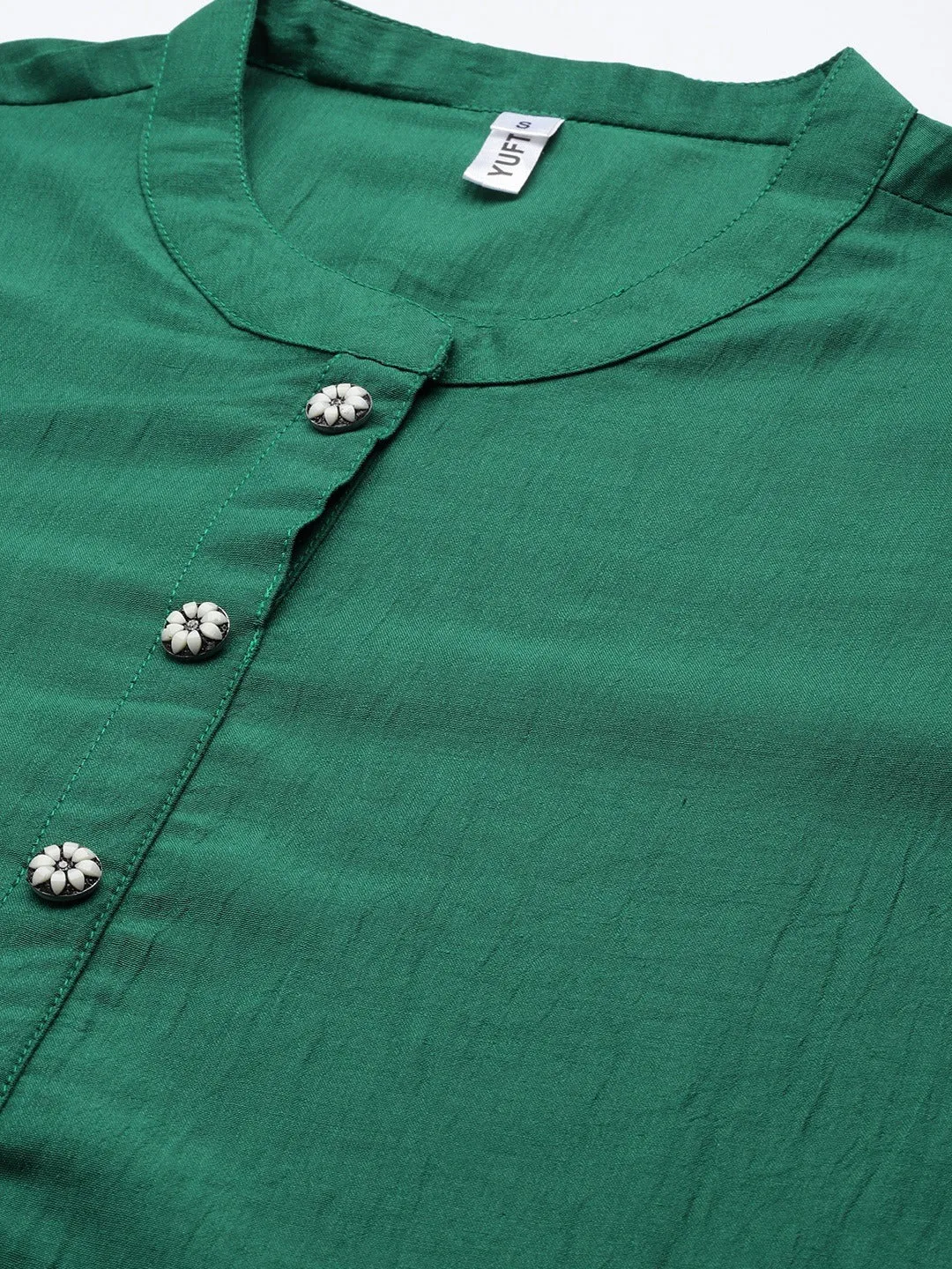 Green Pathani Kurta