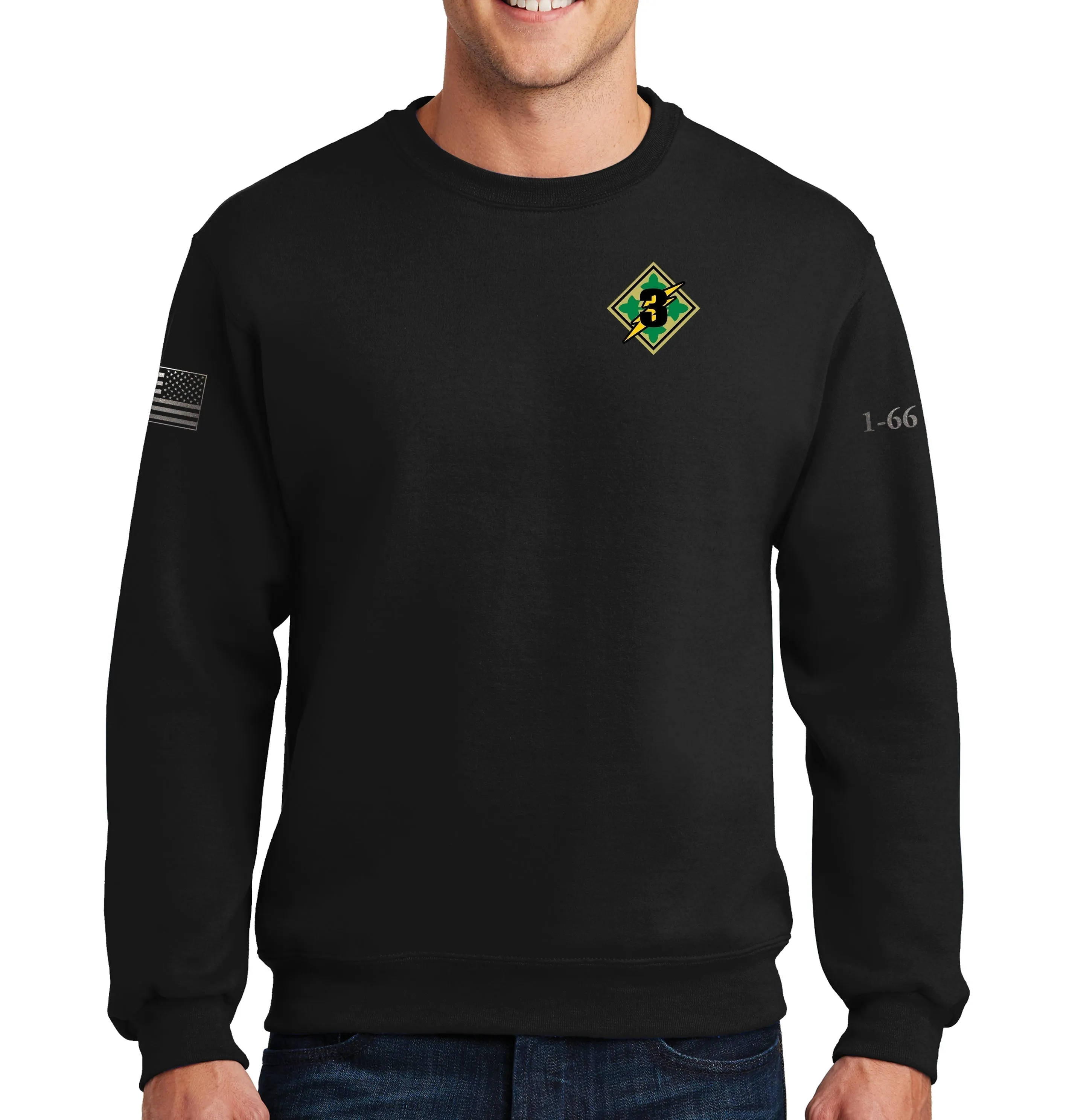 Grey Hellhound 50-50 Blend Crewneck Unisex Sweatshirt. This shirt IS approved for PT.