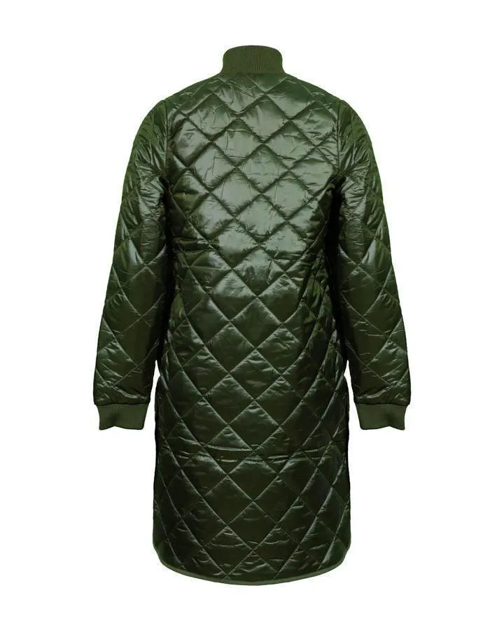 Ilse Jacobsen Pearl02 Quilted Long Jacket