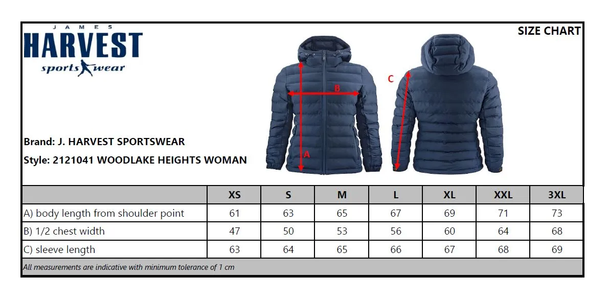 James Harvest Woodlake Ladies Padded Coat | Waterproof | Sustainable | 3 Colours | XS-2XL