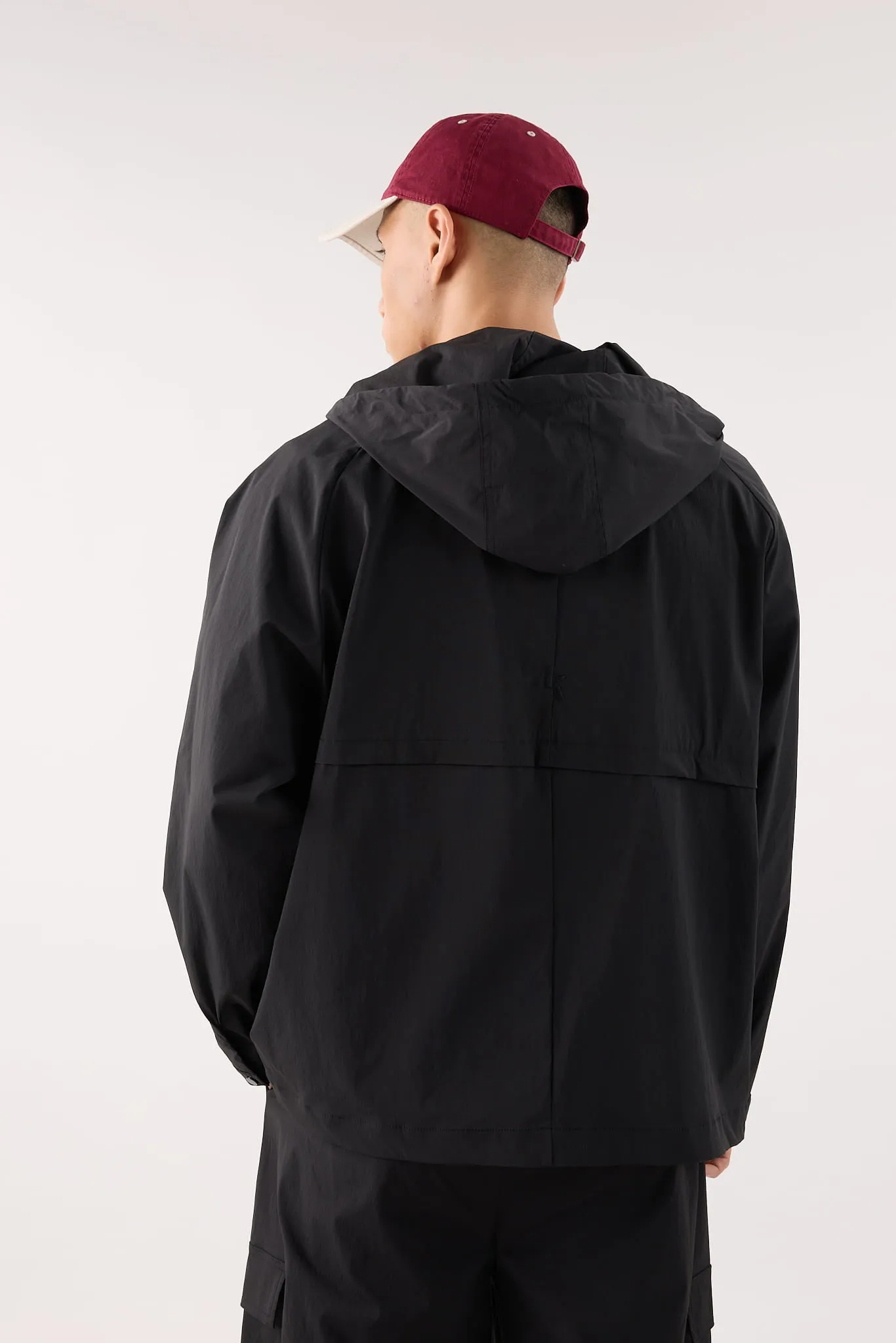 Jet Black Parka Jacket