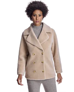 Lambs Wool Pea Jacket