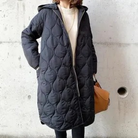 Lyra | Women's Quilted Long Winter Jacket - Stylish, Warm, and Weather-Resistant Parka