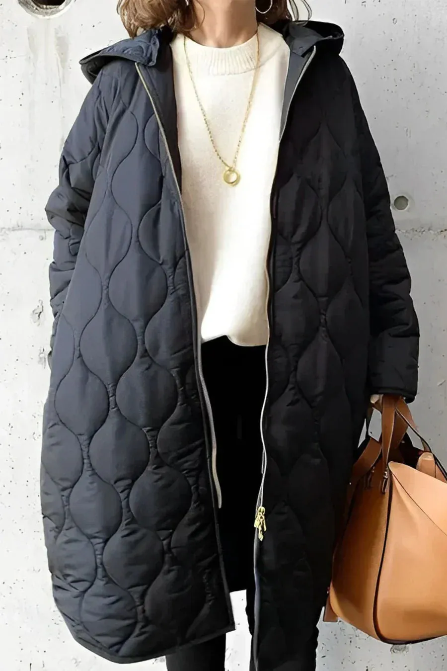 Lyra | Women's Quilted Long Winter Jacket - Stylish, Warm, and Weather-Resistant Parka