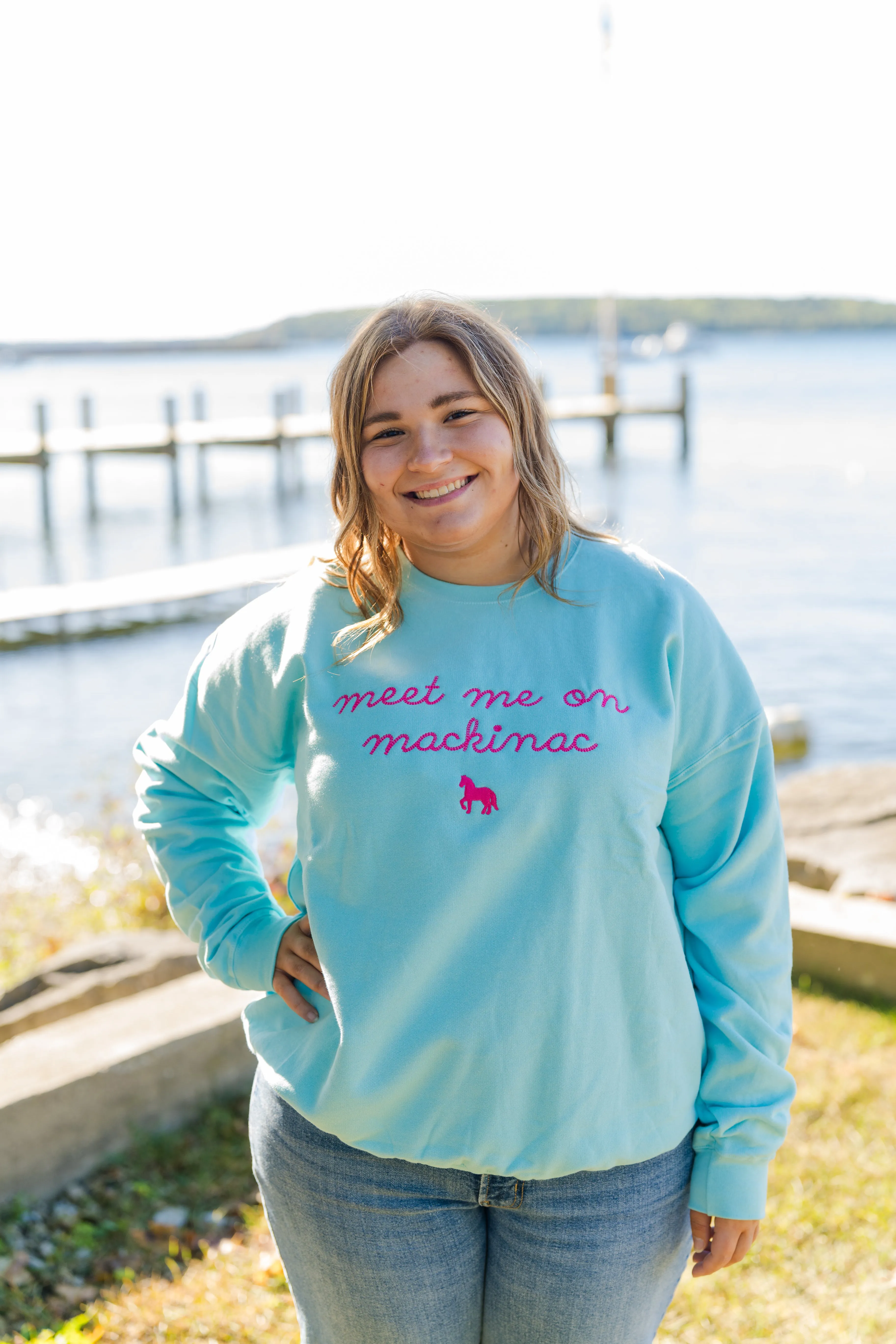Meet Me on Mackinac Chain Stitch