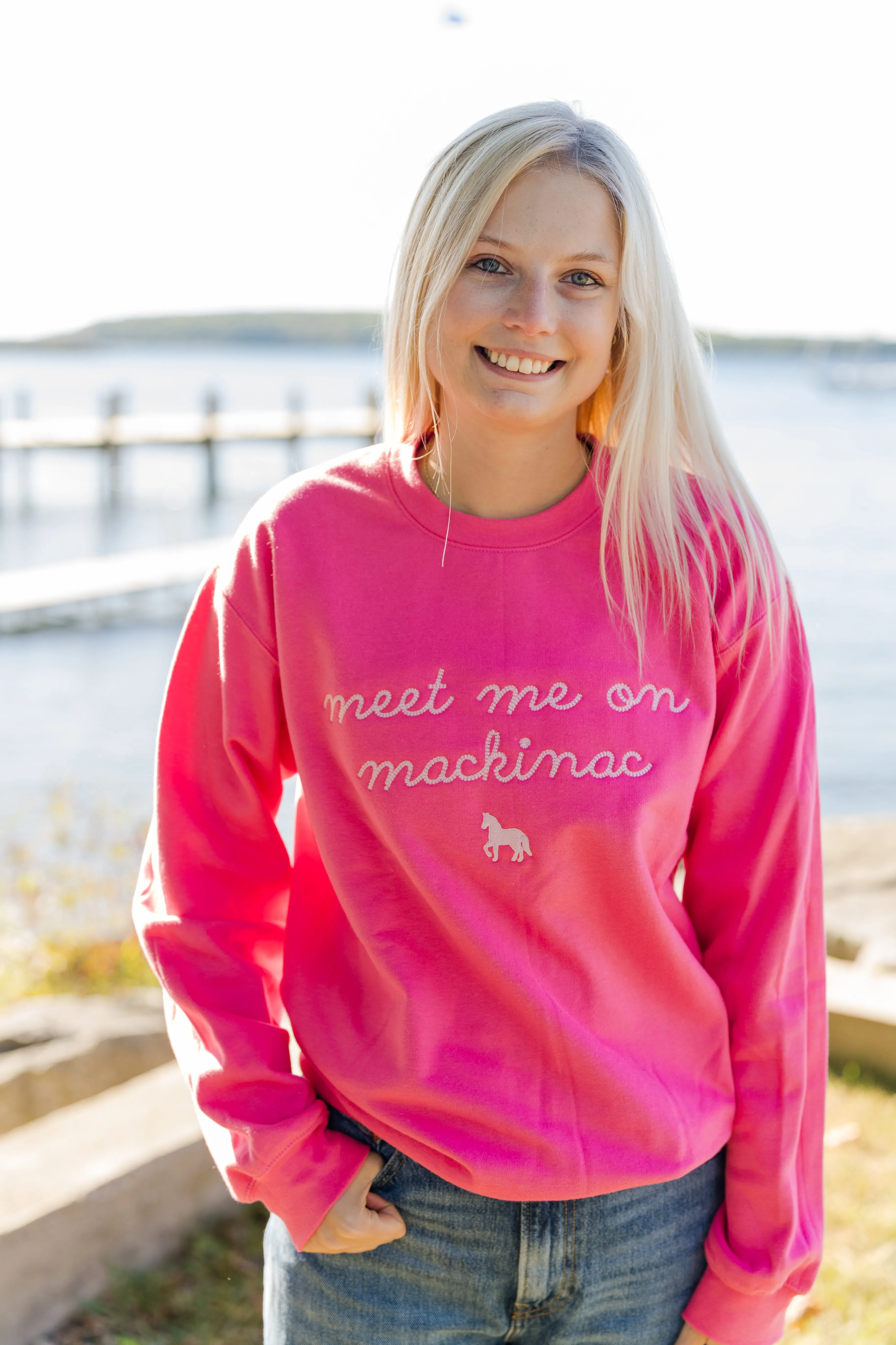 Meet Me on Mackinac Chain Stitch