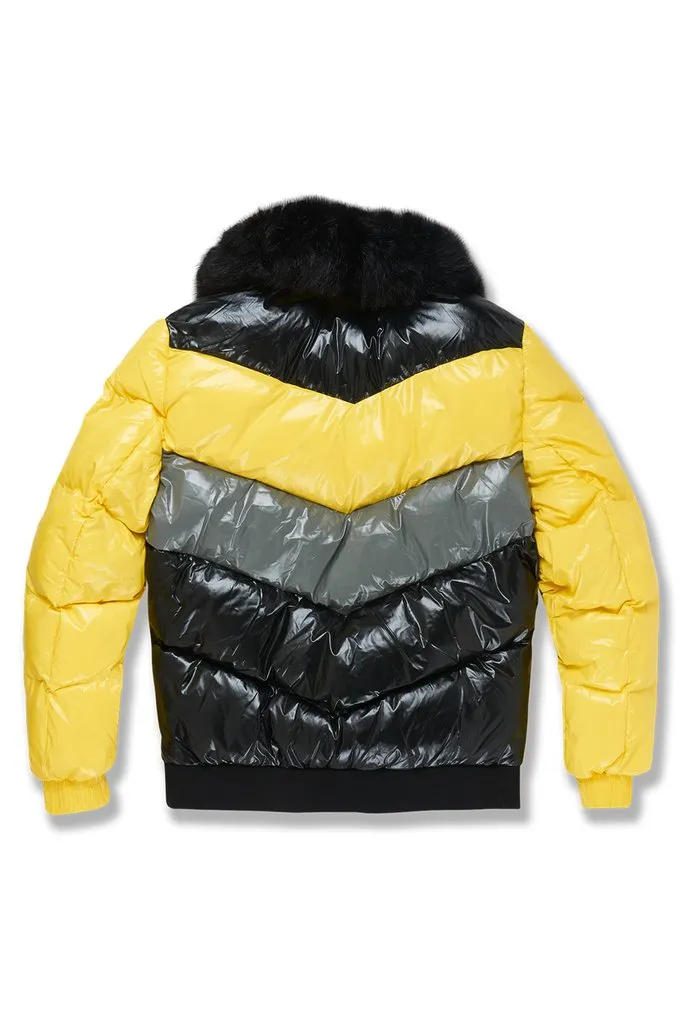 MEN'S JORDAN CRAIG SUGAR HILL PUFFER JACKET (POLLEN)