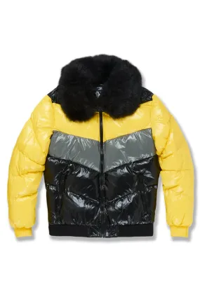 MEN'S JORDAN CRAIG SUGAR HILL PUFFER JACKET (POLLEN)