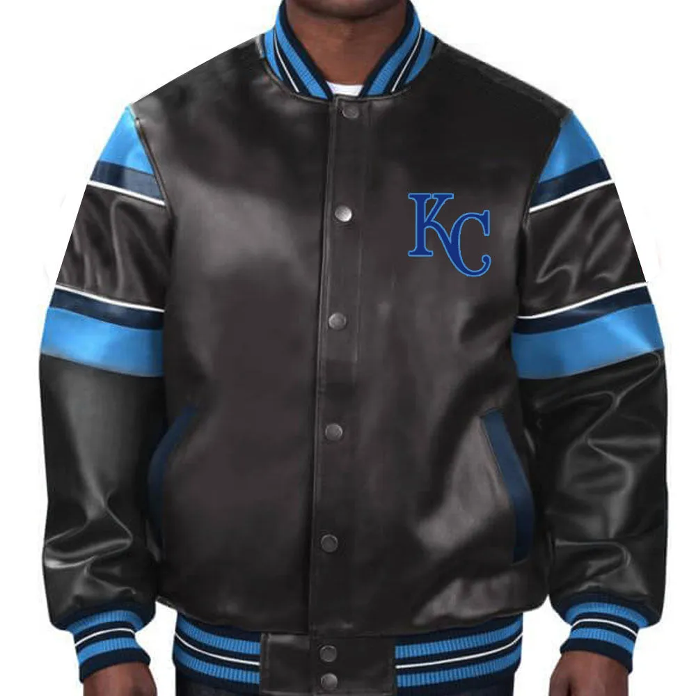 MLB Kansas City Royals Leather Jacket