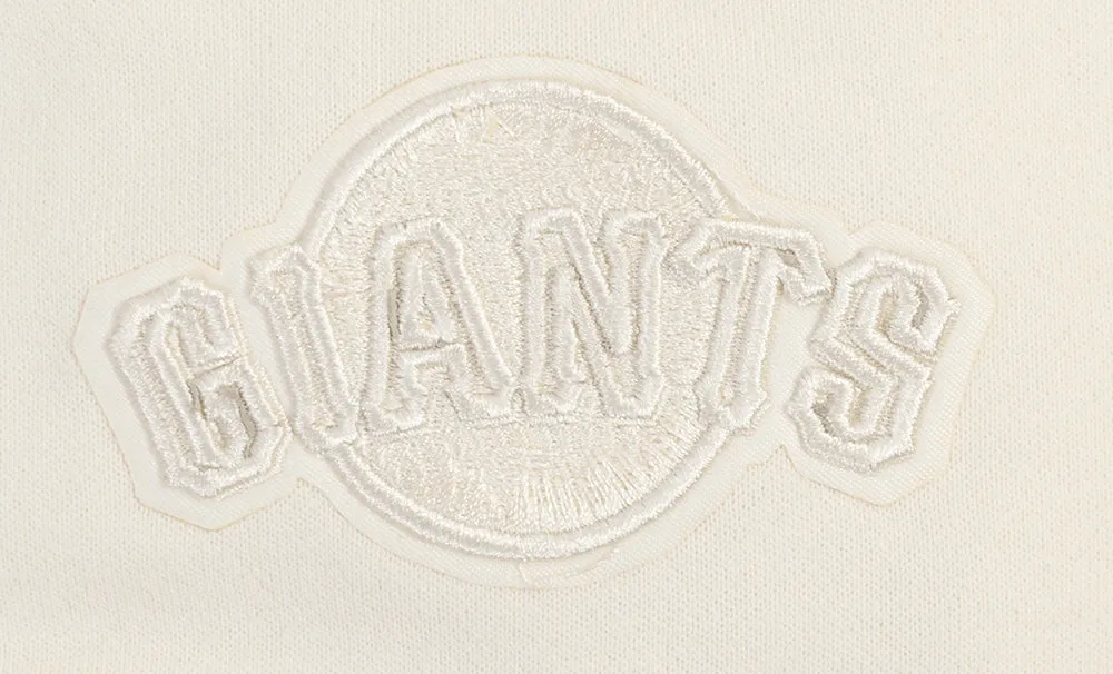 MLB SAN FRANCISCO GIANTS NEUTRAL WOMEN'S CREWNECK (EGGSHELL)