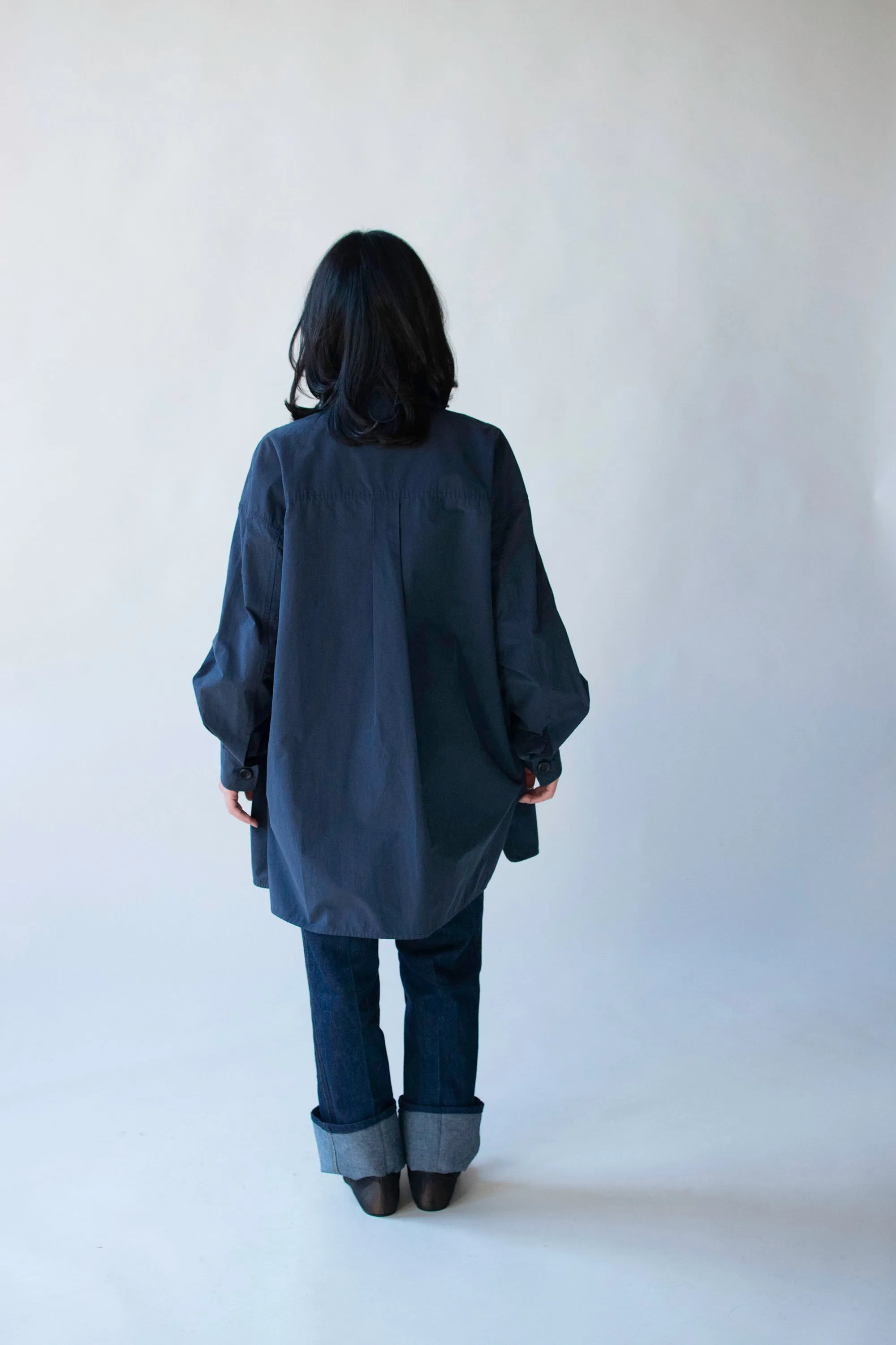 Navy Wind Coat | Fendi
