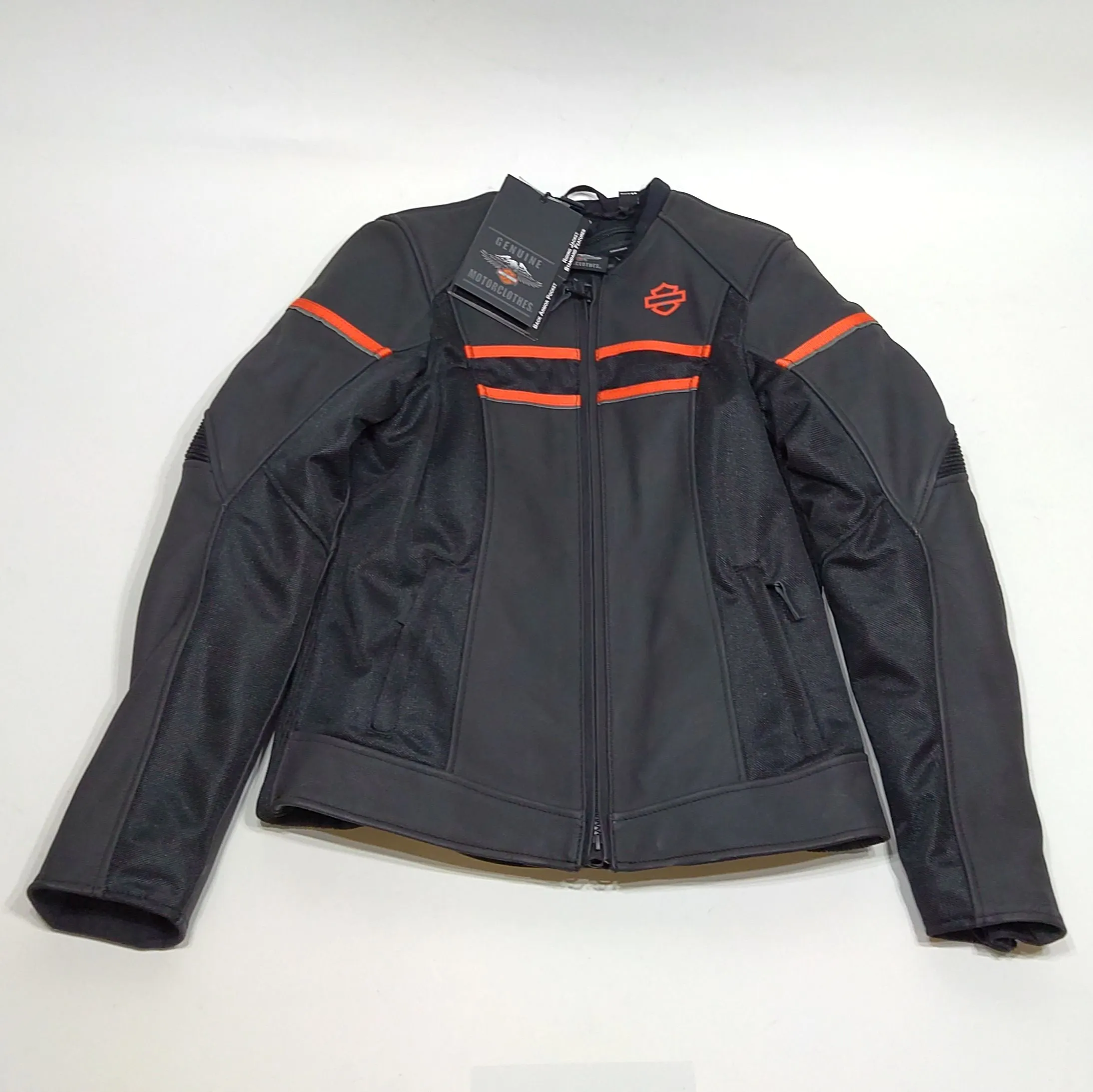 NEW Womans Harley-Davidson Brawler Leather Jacket Medium 98007-21VW