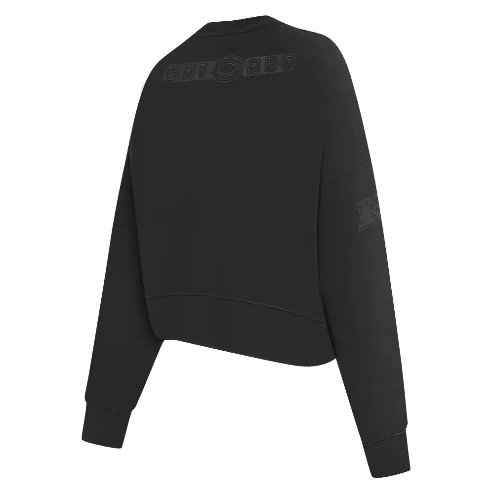 NFL CHICAGO BEARS NEUTRAL WOMEN'S CREWNECK (BLACK)