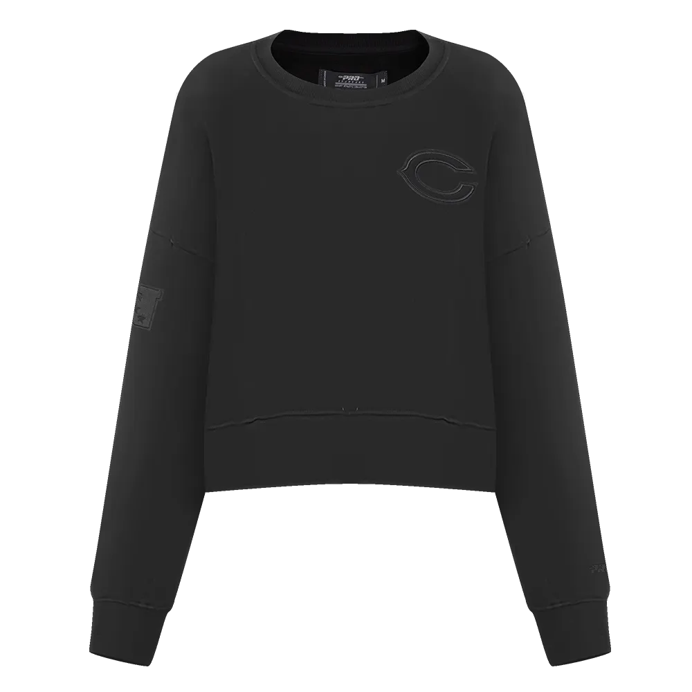 NFL CHICAGO BEARS NEUTRAL WOMEN'S CREWNECK (BLACK)