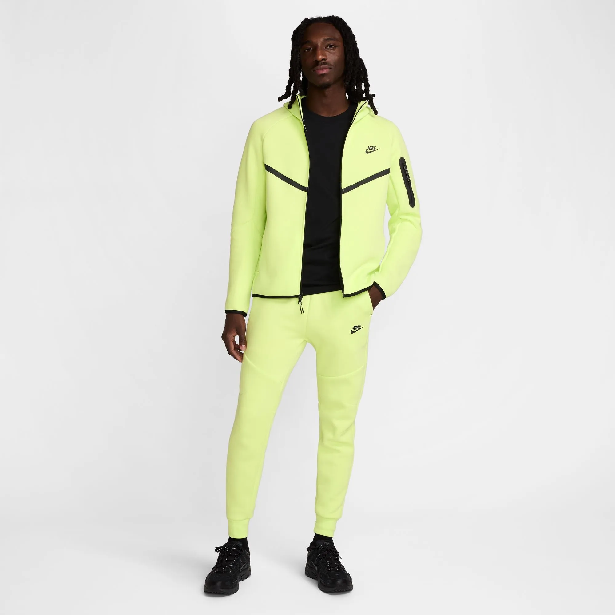 Nike - Tech Full-Zip Windrunner Hoodie ~ Lt Lemon Twist