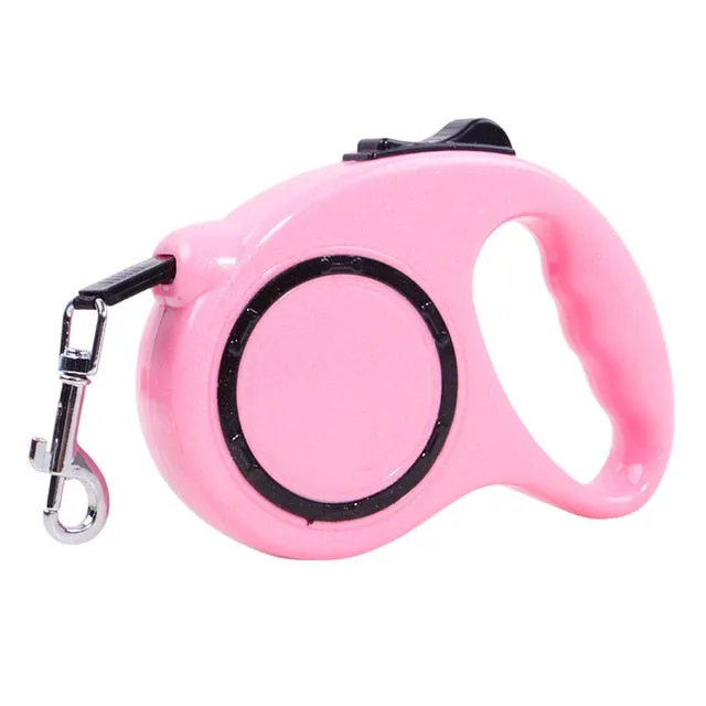 Nylon Retractable Dog Leash Rope For Small Medium Large Dog Cat Retractable