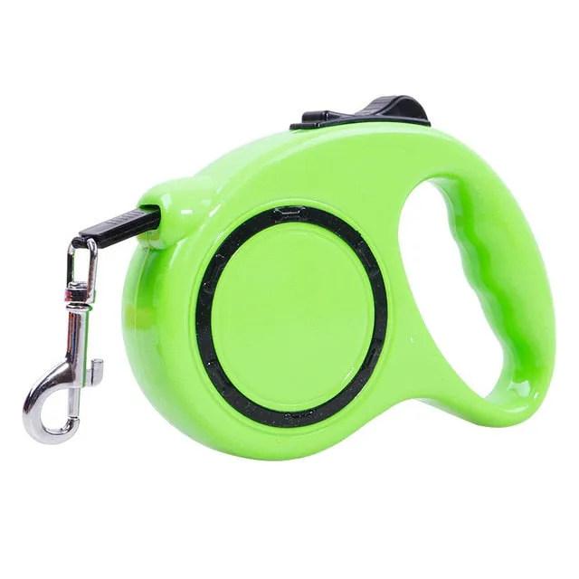 Nylon Retractable Dog Leash Rope For Small Medium Large Dog Cat Retractable