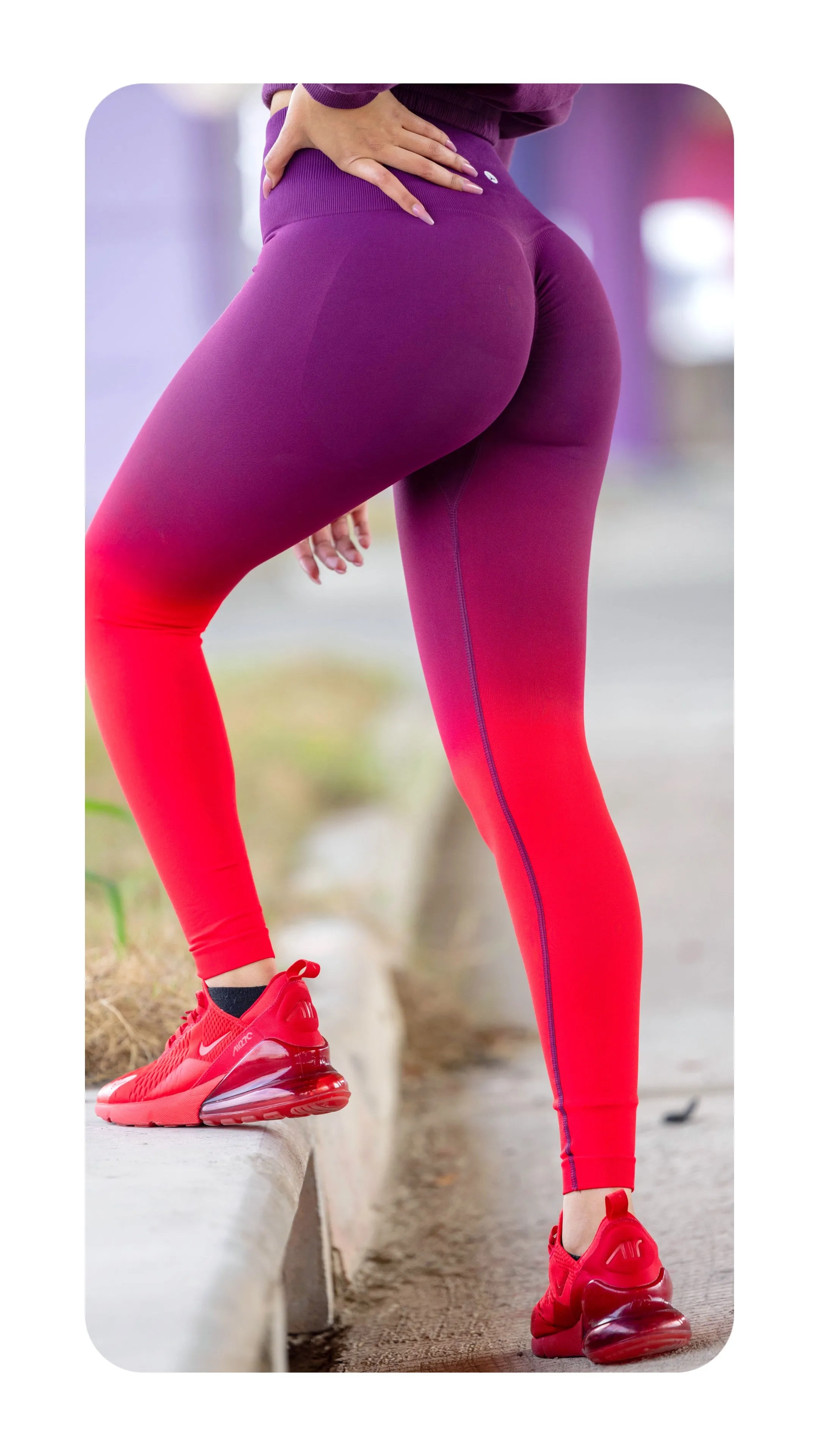 Ombre Contour Leggings