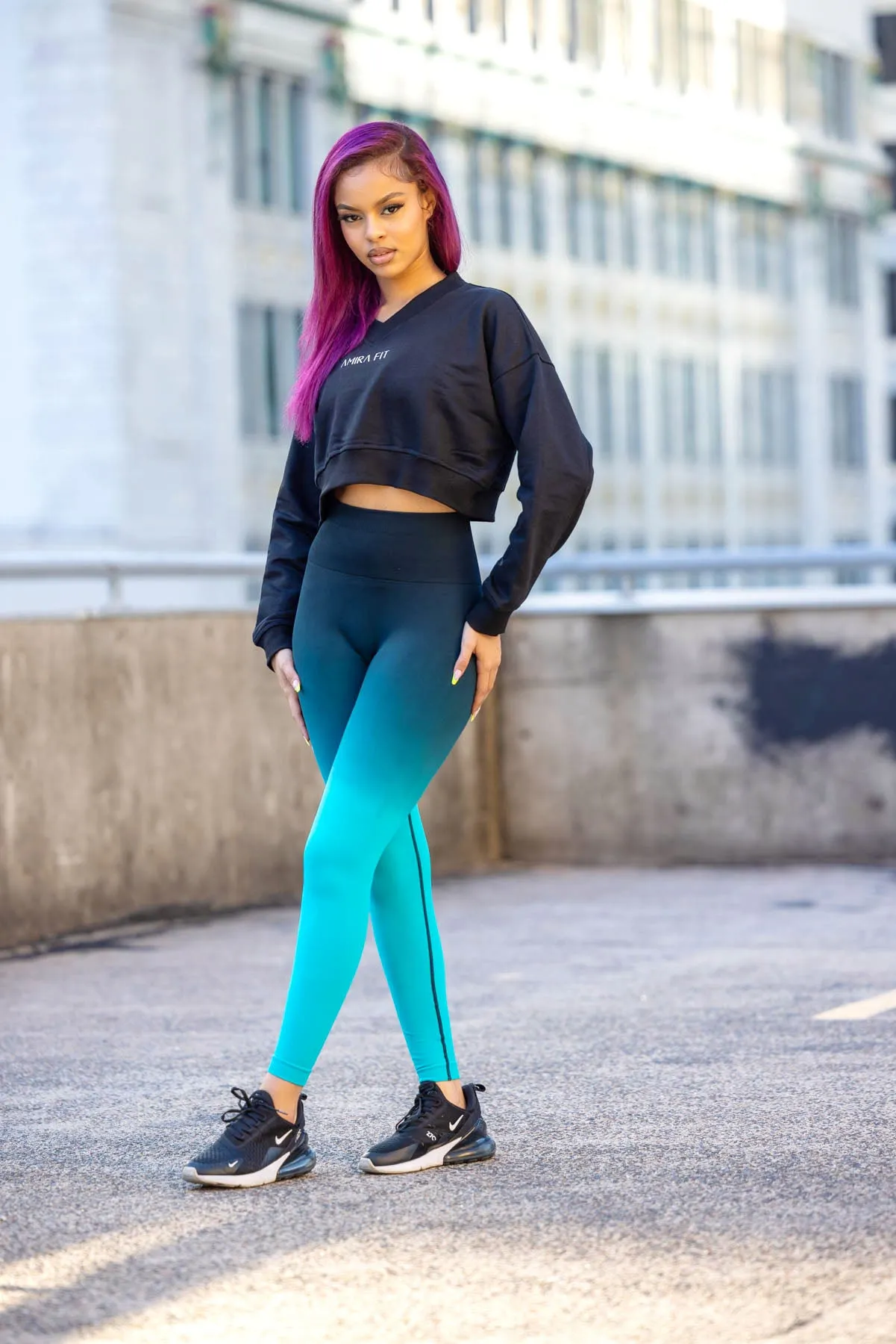 Ombre Contour Leggings