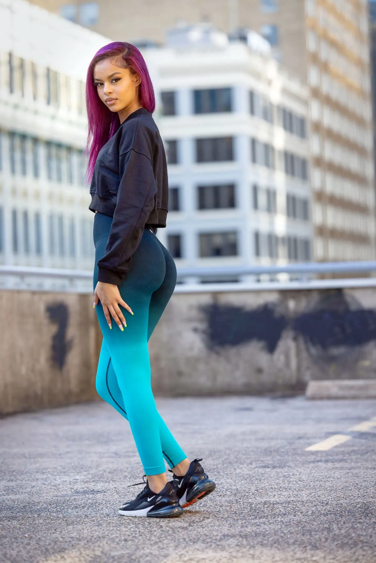 Ombre Contour Leggings