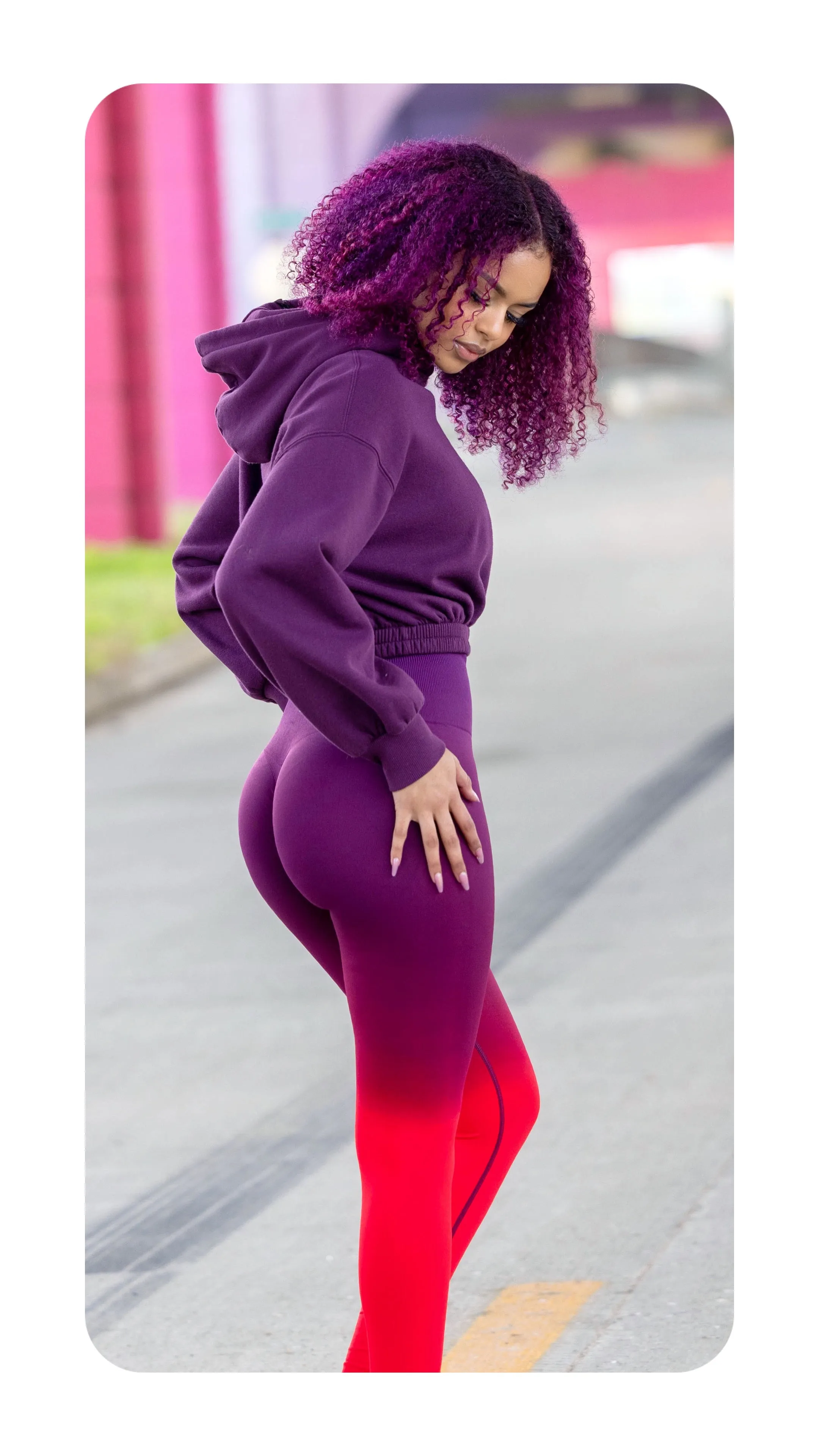 Ombre Contour Leggings