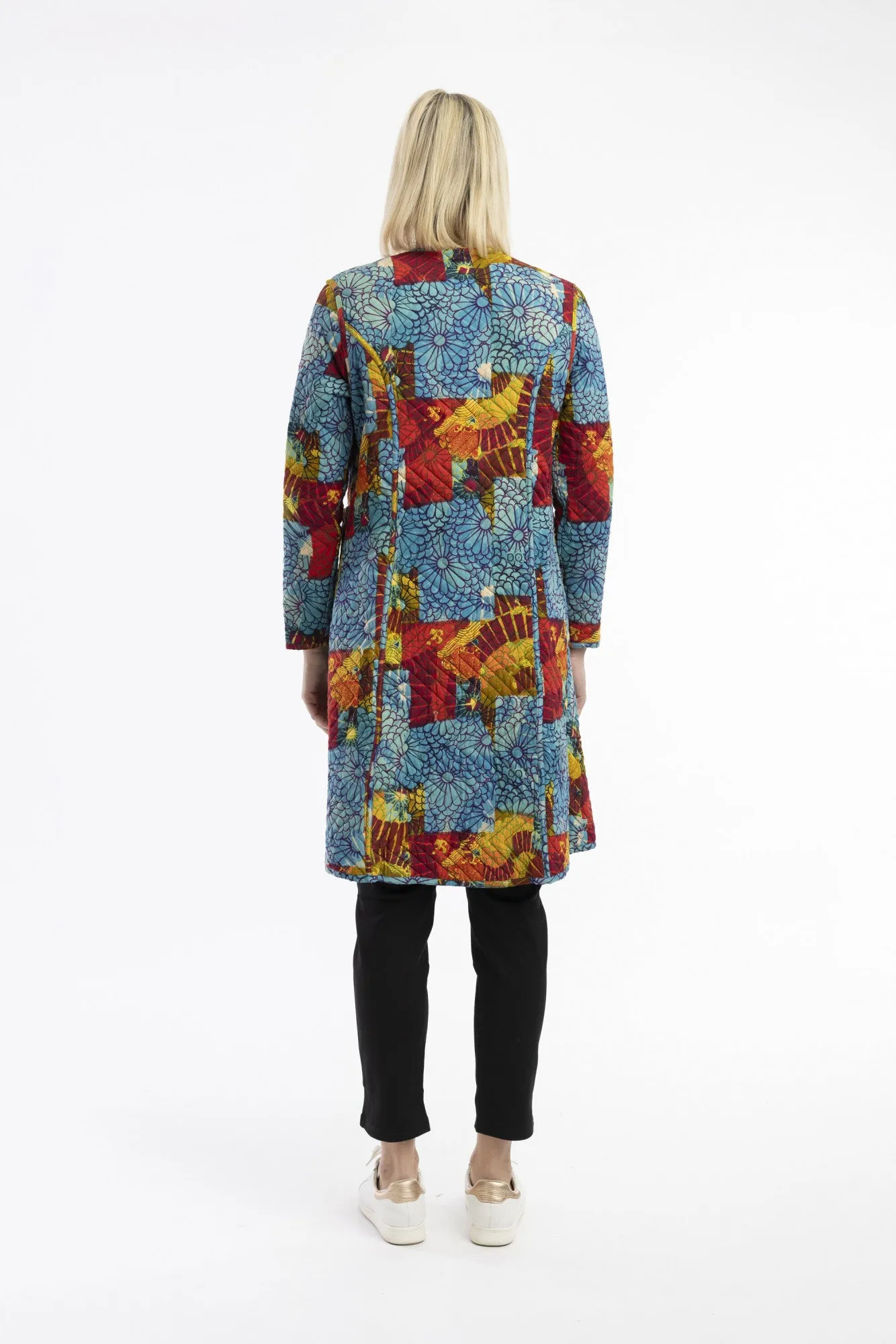 Orientique - Quilted Reversible Coat - Billie Jean