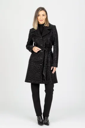 PANTHER Short Trench Coat