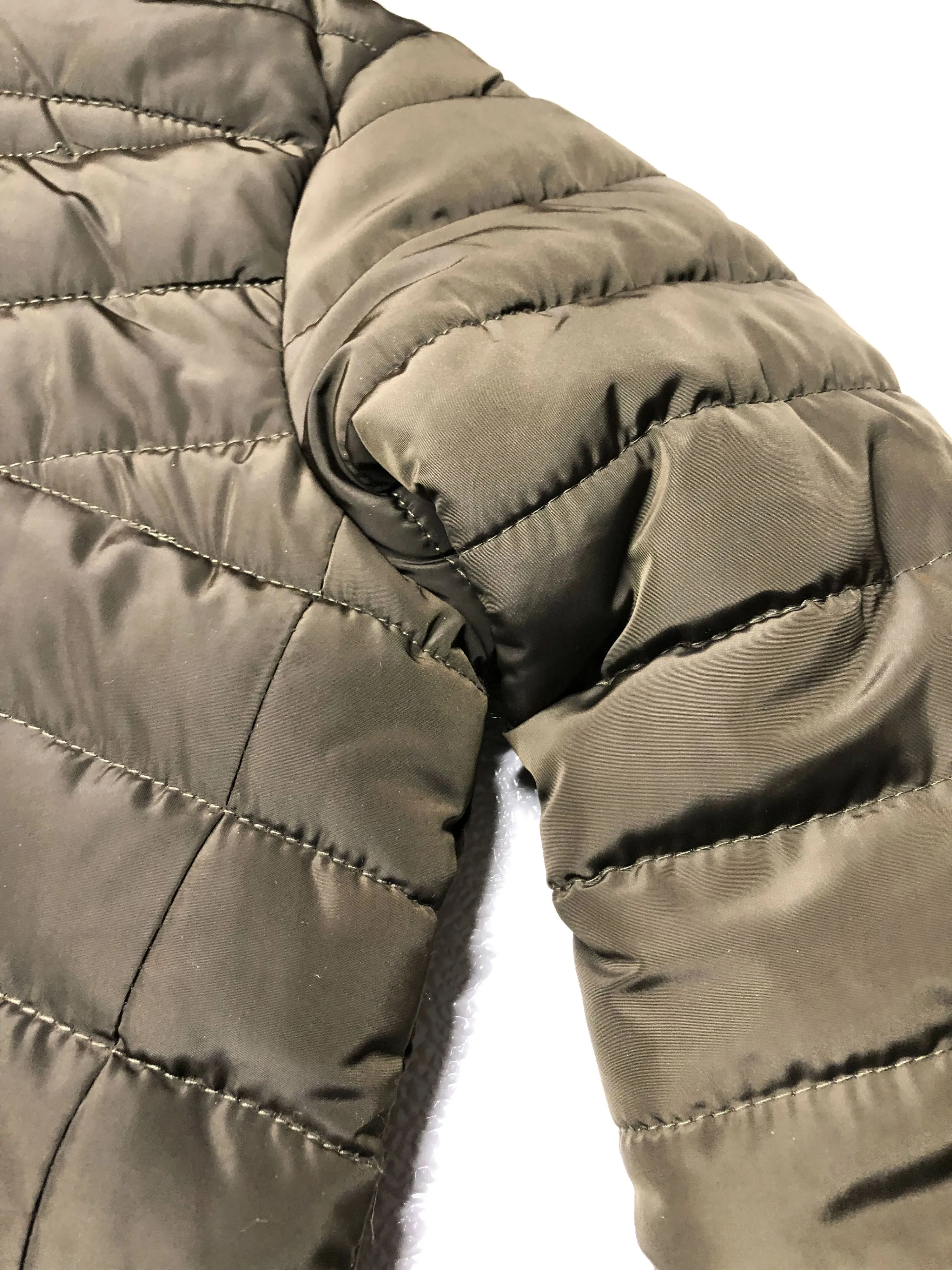 Parka Jacket with Faux Fur Hood