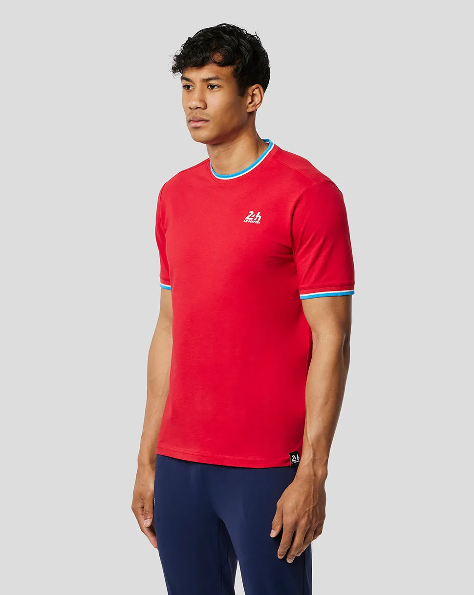 Red Le Mans Cotton Tee