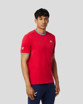 Red Le Mans Cotton Tee