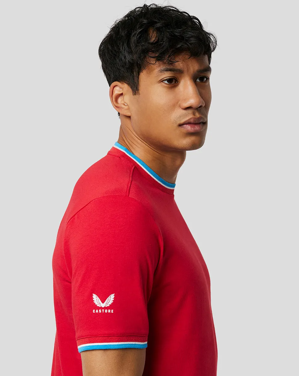 Red Le Mans Cotton Tee