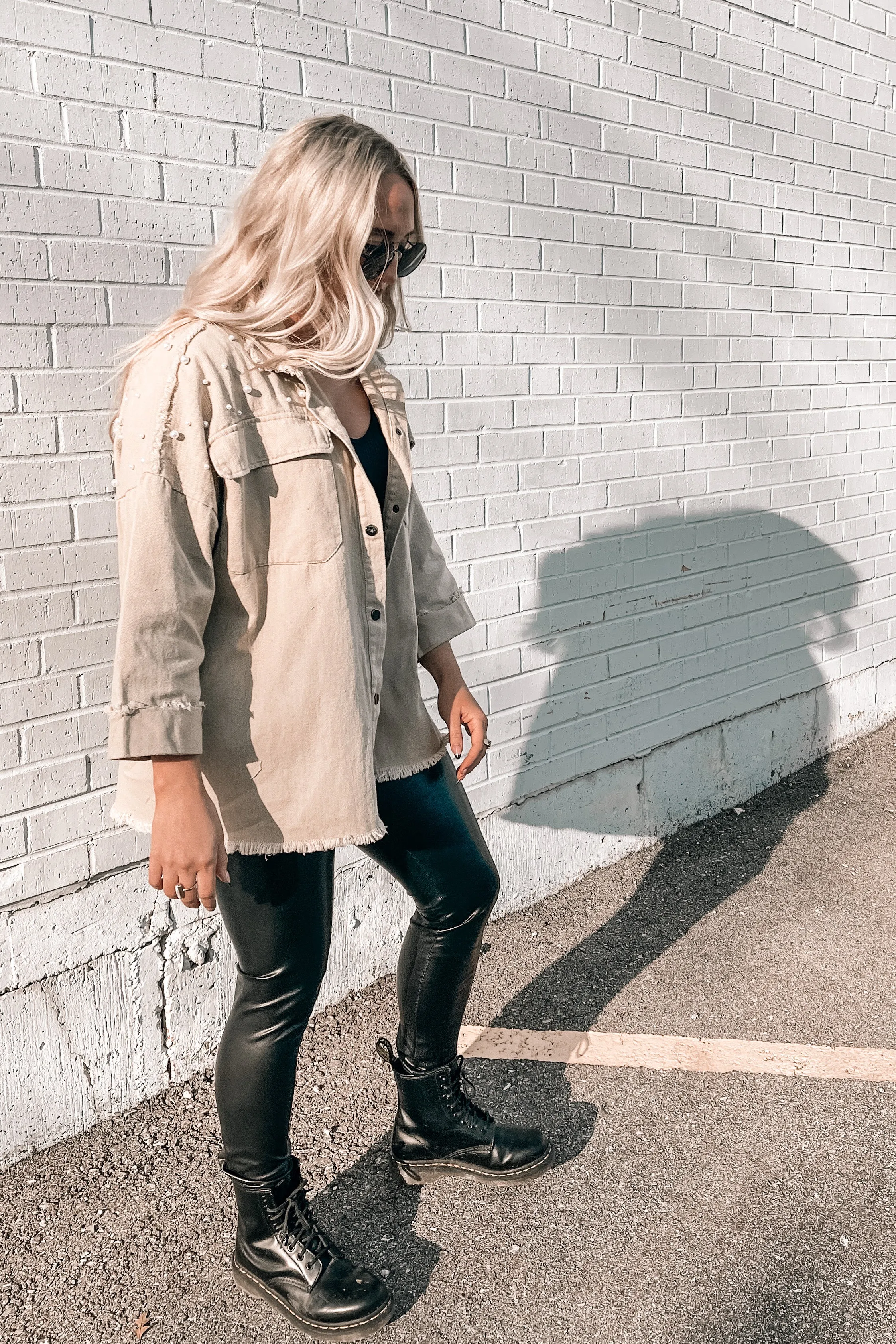 Saturn Pearl Studded Denim Jacket